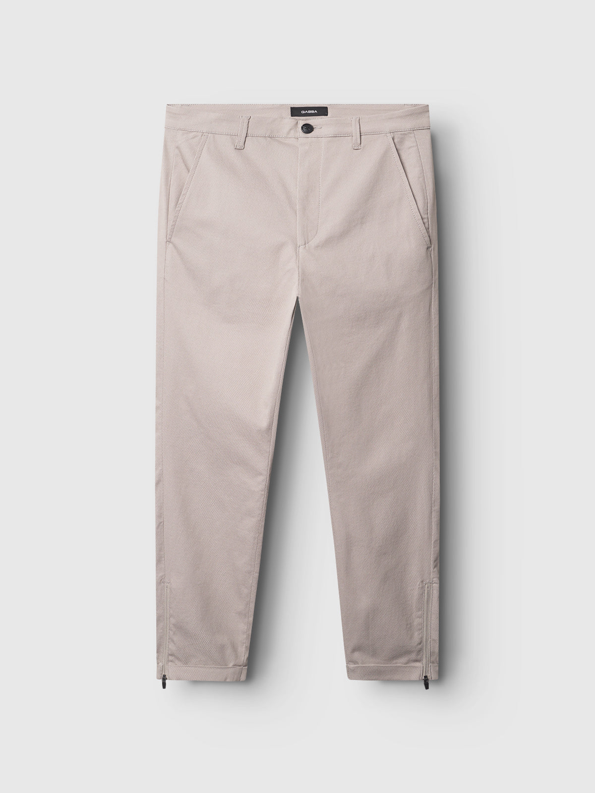 【PORTERNA】Glick Button Lounge Pants Pull On Button Tab Trouser, Glen Plaid