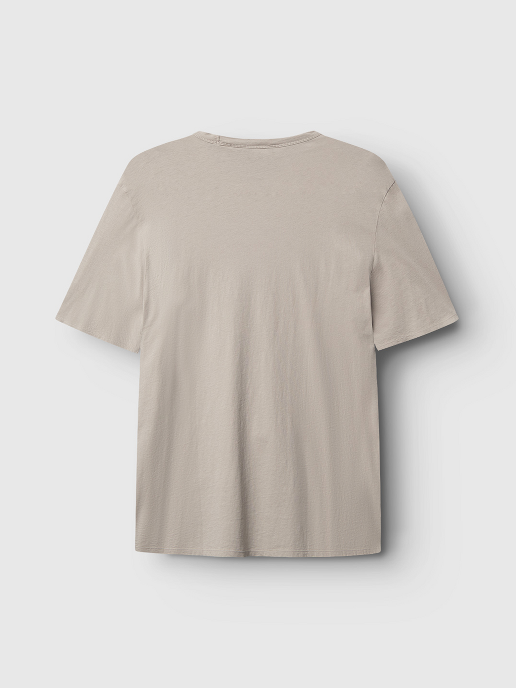 The Gabba Lagos SS - Sand is a plain, light beige short-sleeve classic fit t-shirt shown flat with the back side up on a white background—a versatile wardrobe essential.