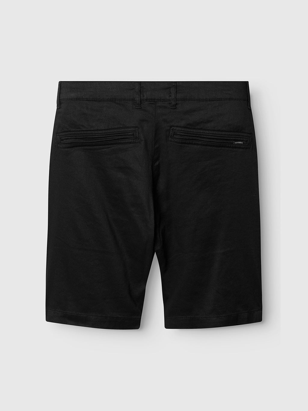 Jet Twill Linen Shorts - Black