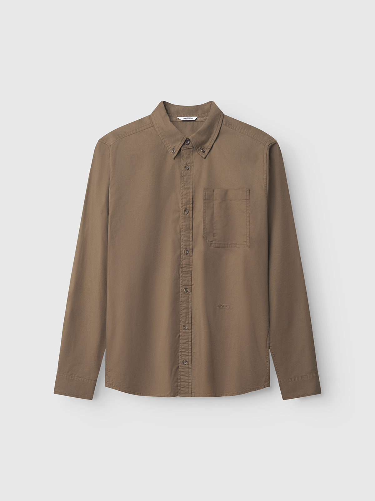 トップス OVY Pigment Dyed Relax FitT-shirts brown RELAXED-FIT SILK T-SHIRT - BROWN | COS
