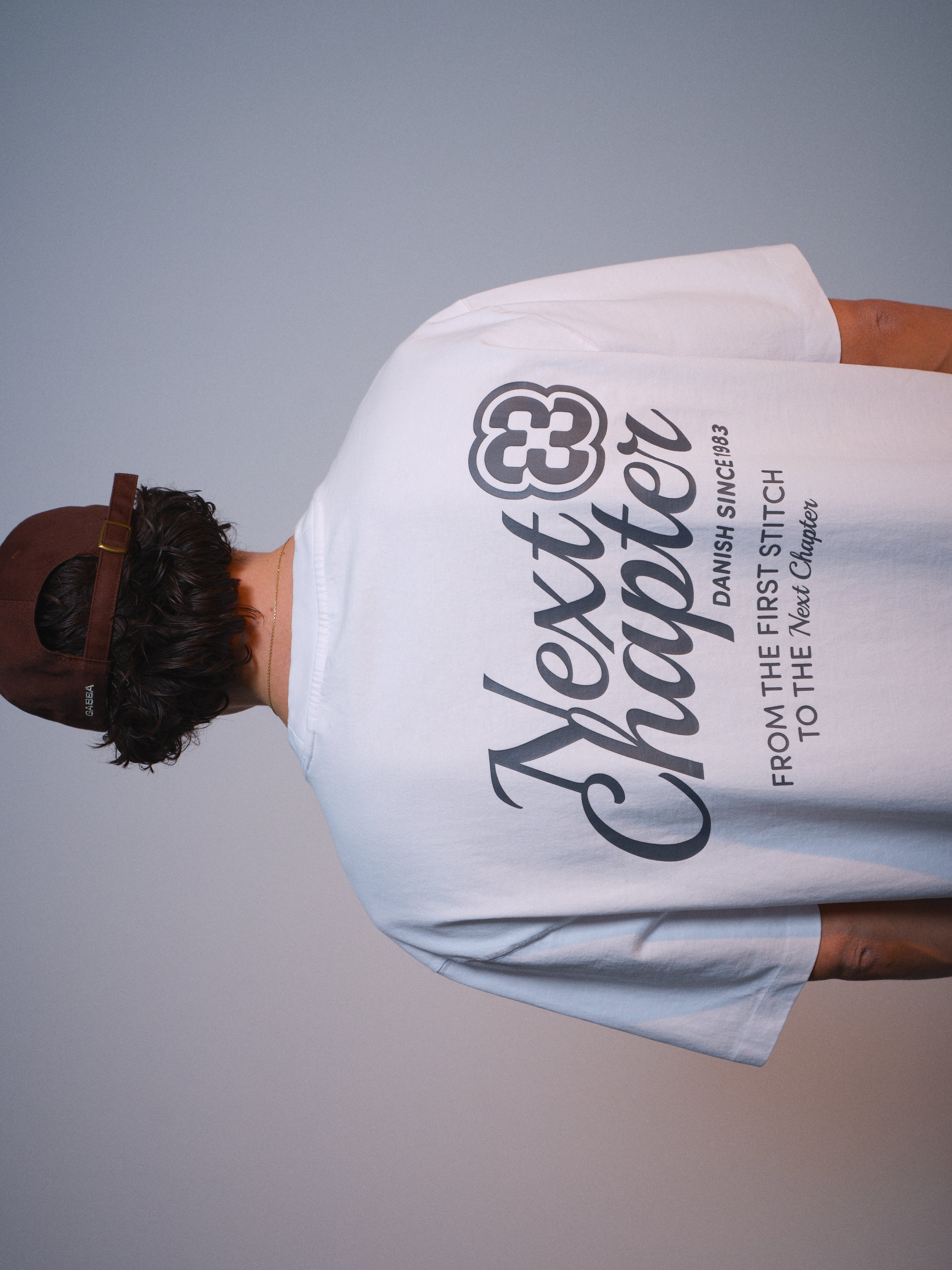 GABlegin Wix Chap Boxy Hour SS T-Shirt - White – Gabba