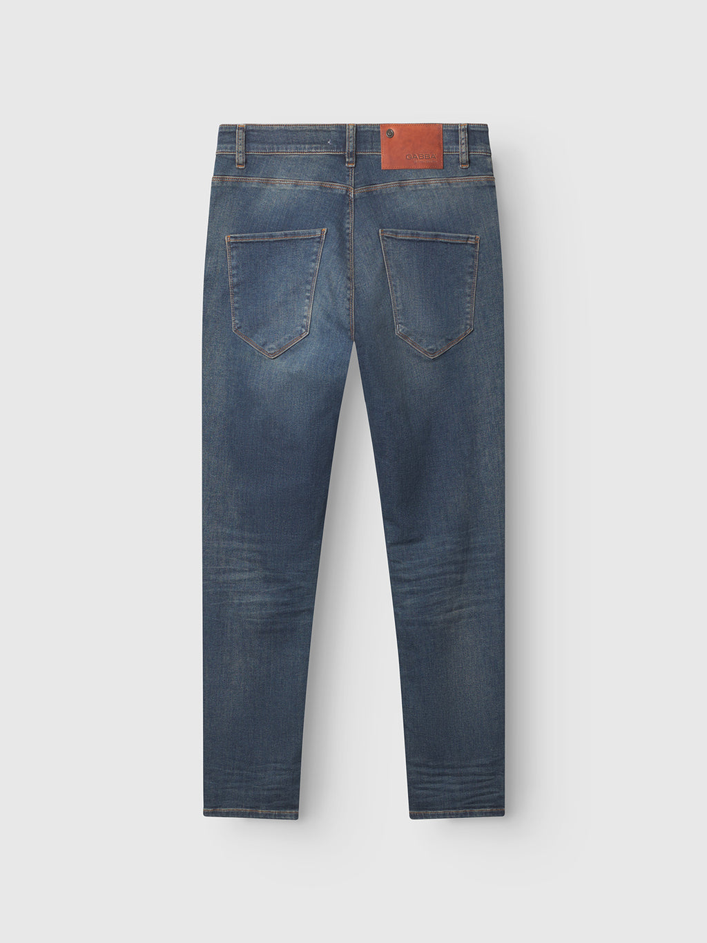 Rey K3606 Mid Blue Jeans - Mid Blue Denim