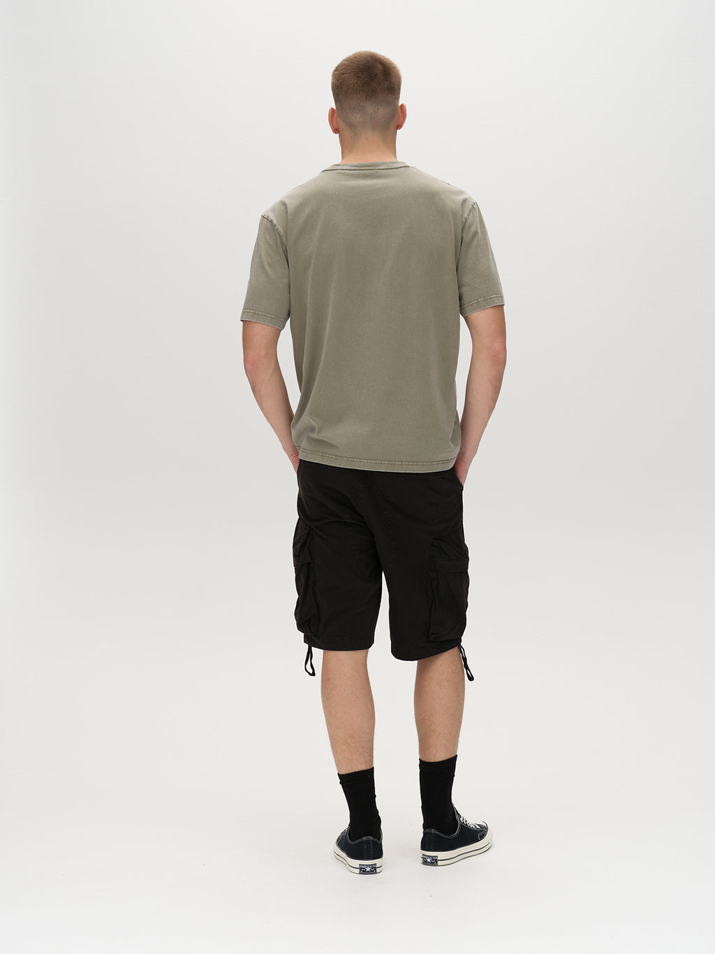 Nigel Boxy Snow SS Tee - Aloe