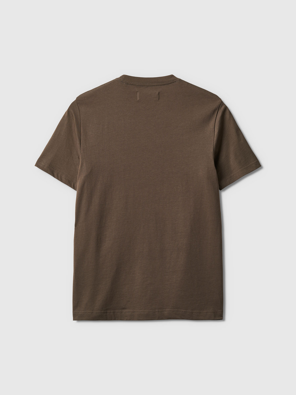 The Gabba Dune Logo SS GOTS - Crocodile t-shirt is shown laid flat from the back on a light gray background. Made with organic cotton, it offers timeless, eco-friendly comfort and style for daily wear.