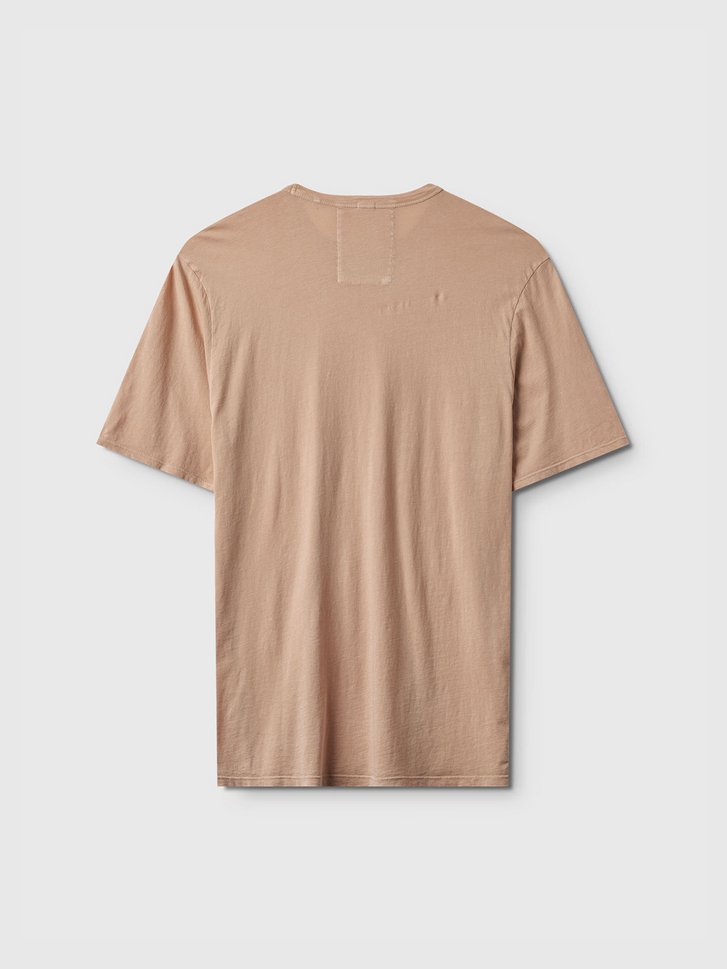 The Gabba Lagos SS - Safari is a short-sleeve t-shirt in light beige, shown from the back on a white background—a classic-fit, versatile essential for everyday wear.