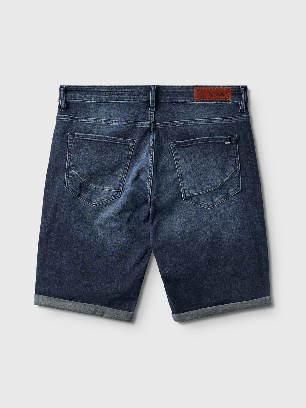 Markus K3987 Shorts - Mid Blue Denim