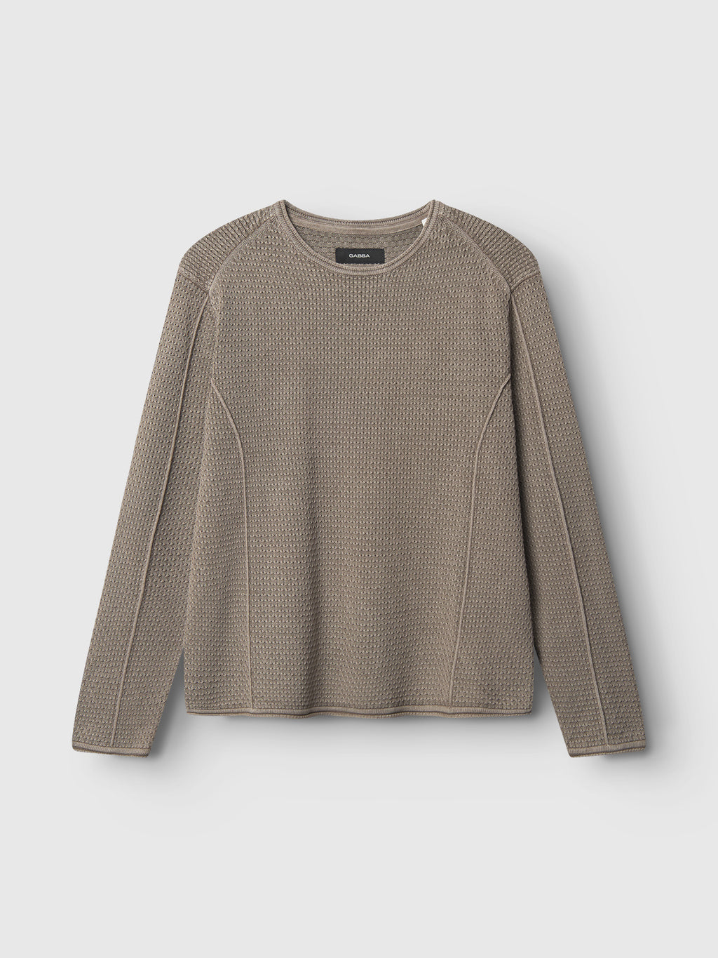 Lima Bow Ls - Sand Cashmere