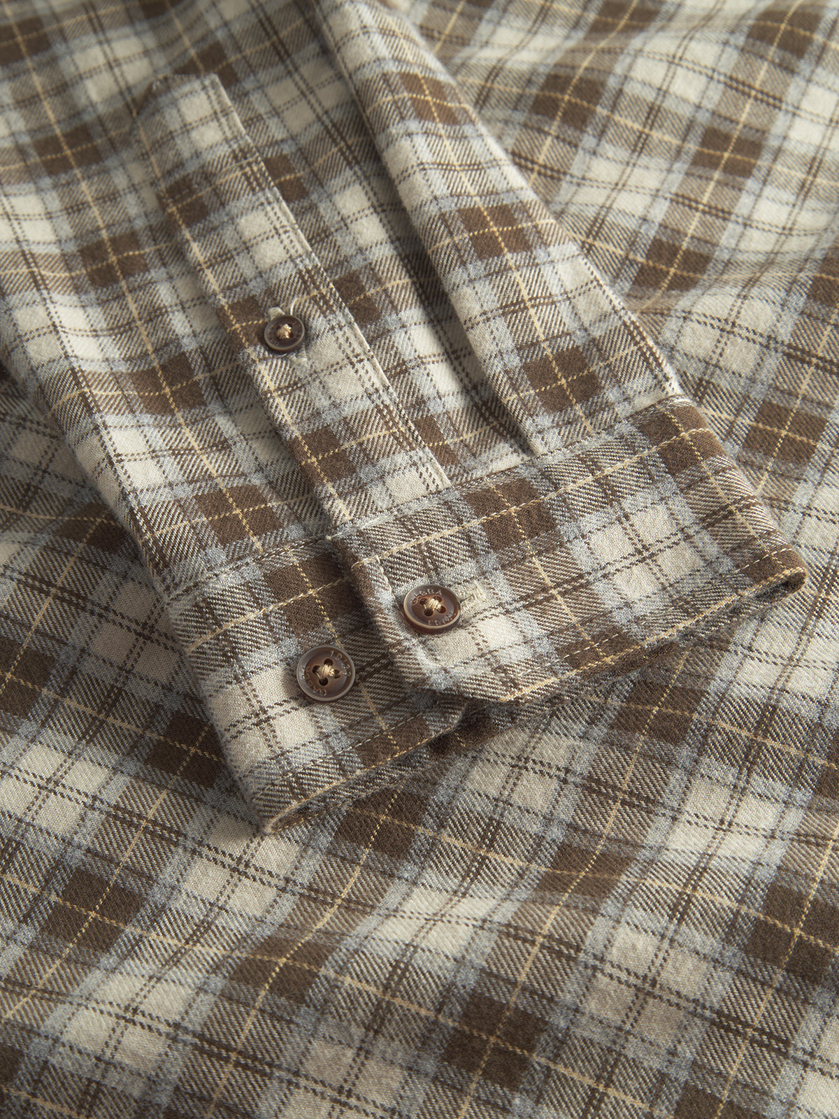 Romeo Check LS - Brown Check – Gabba
