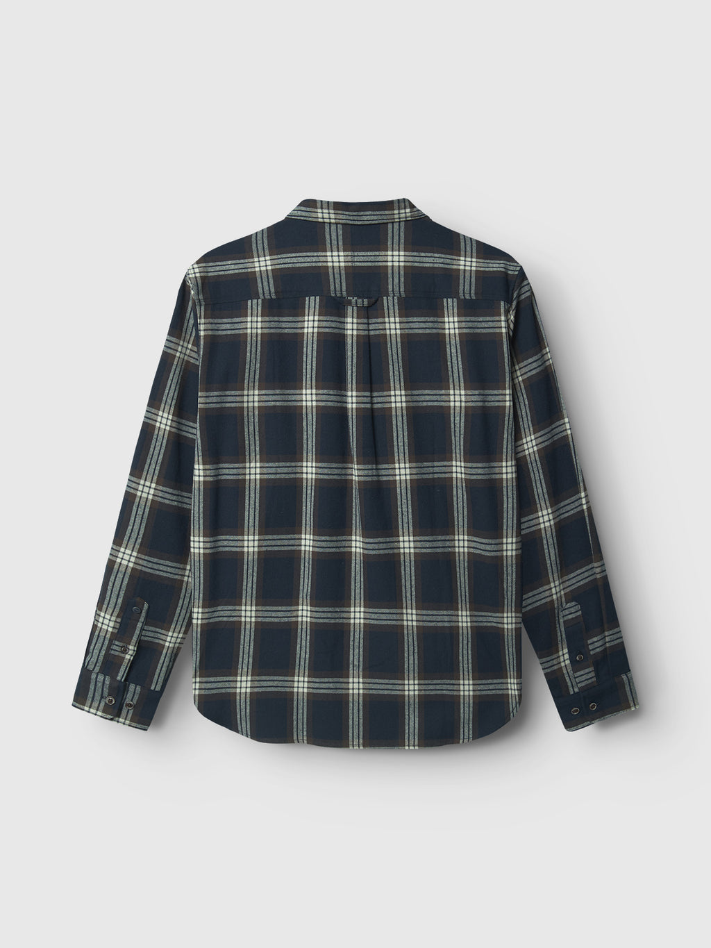 New York PKT Check LS - Navy Check