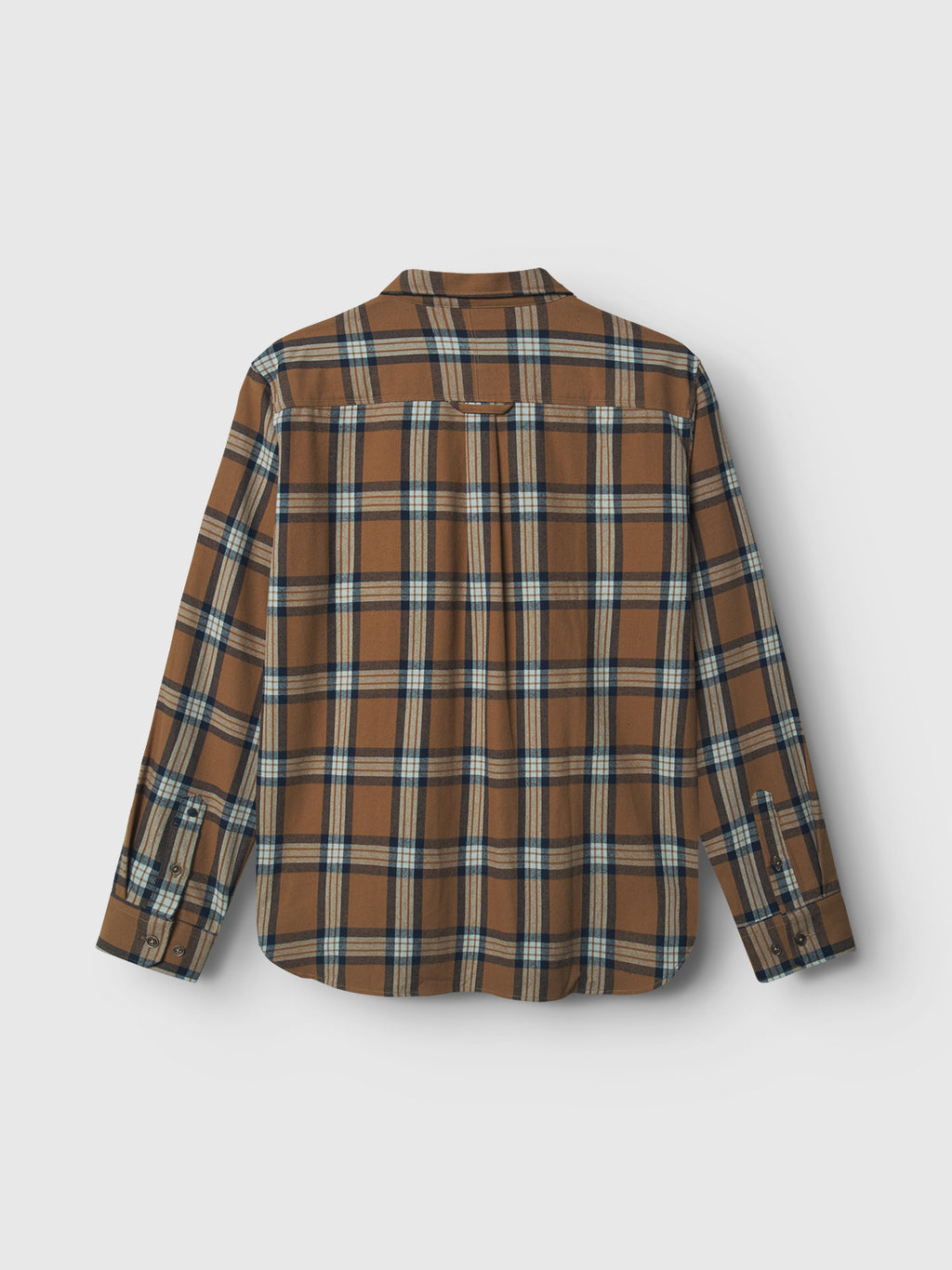 New York PKT Check LS - Brown Check