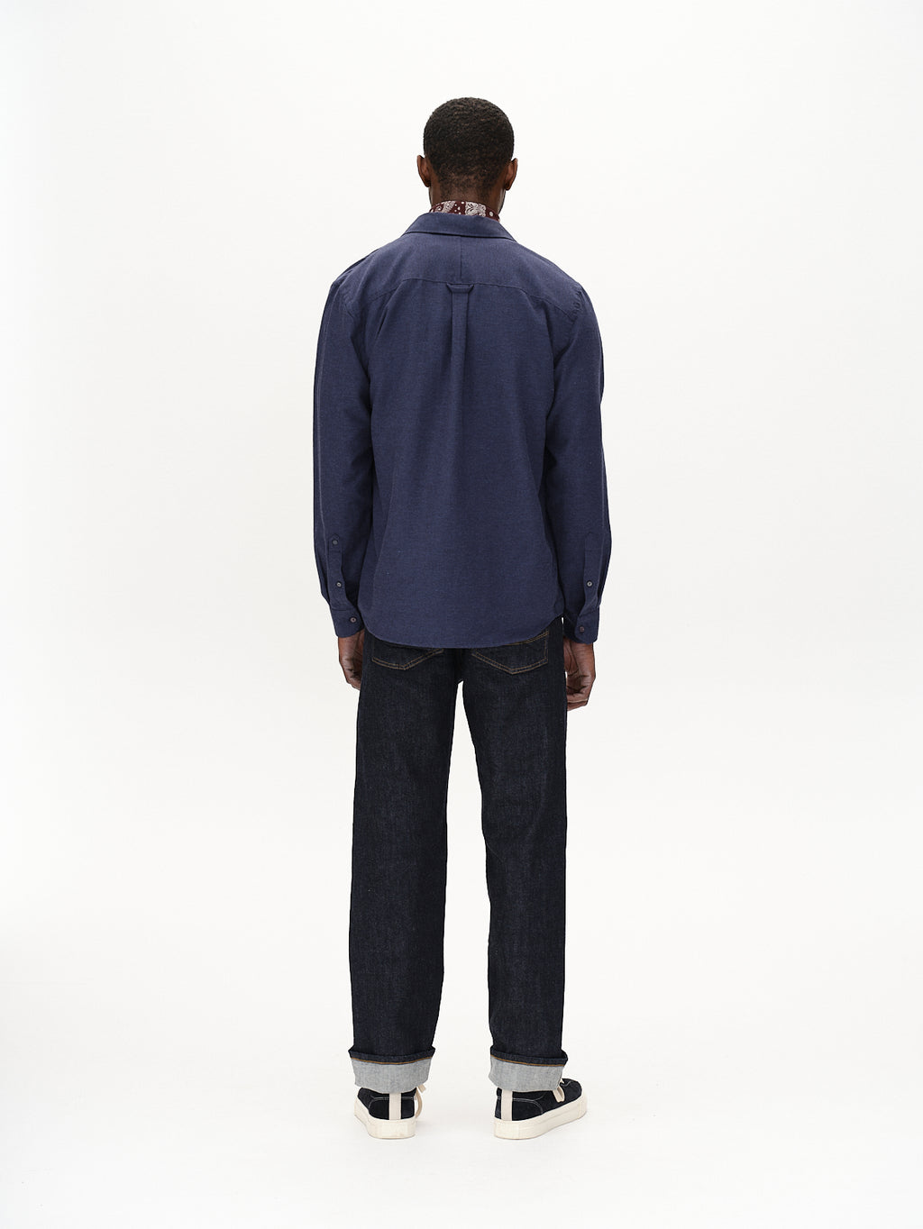 New York S Plain Ls - Navy