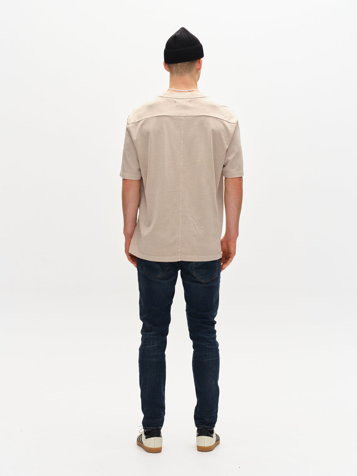 Nigel Wix Boxy Hour SS - Sand Cashmere – Gabba