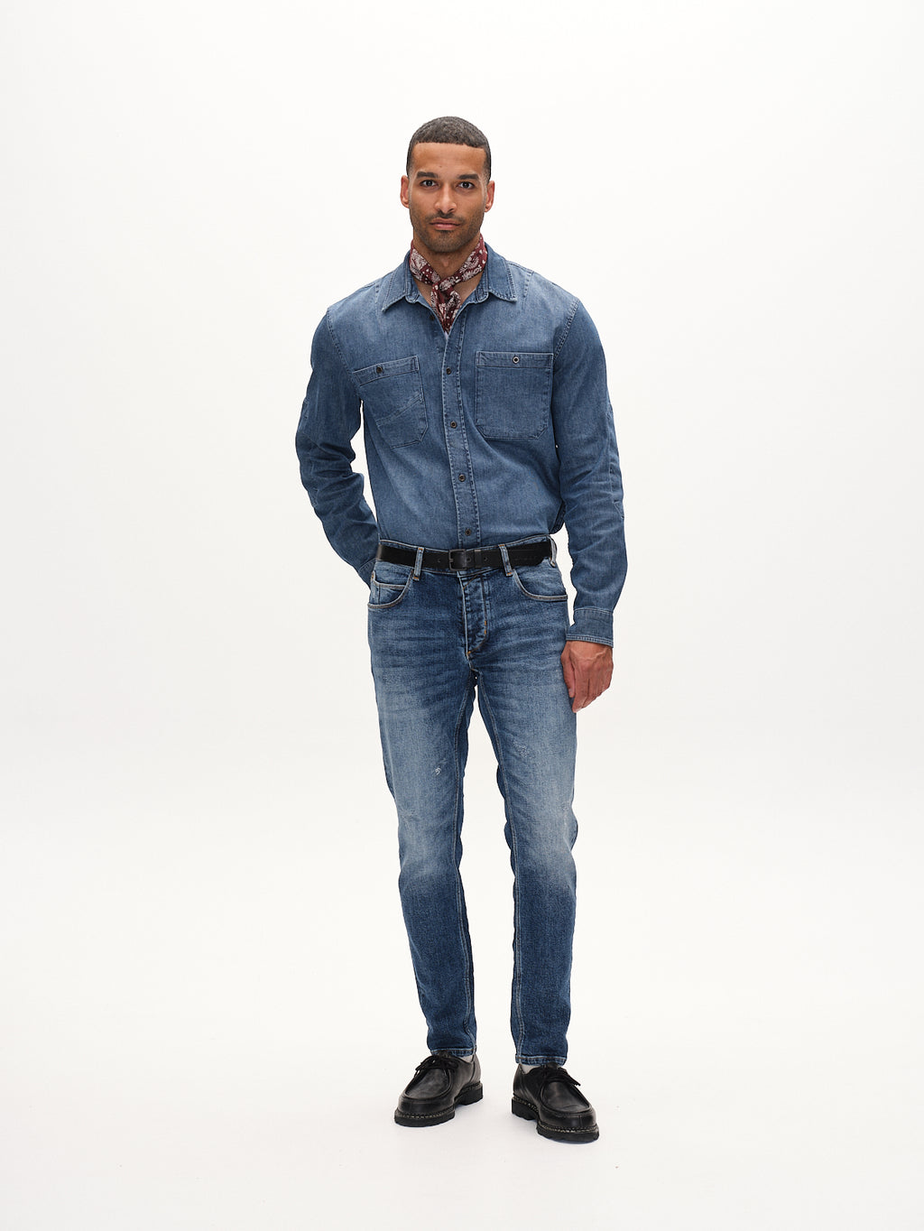 Rey Cros - Mid Blue Denim