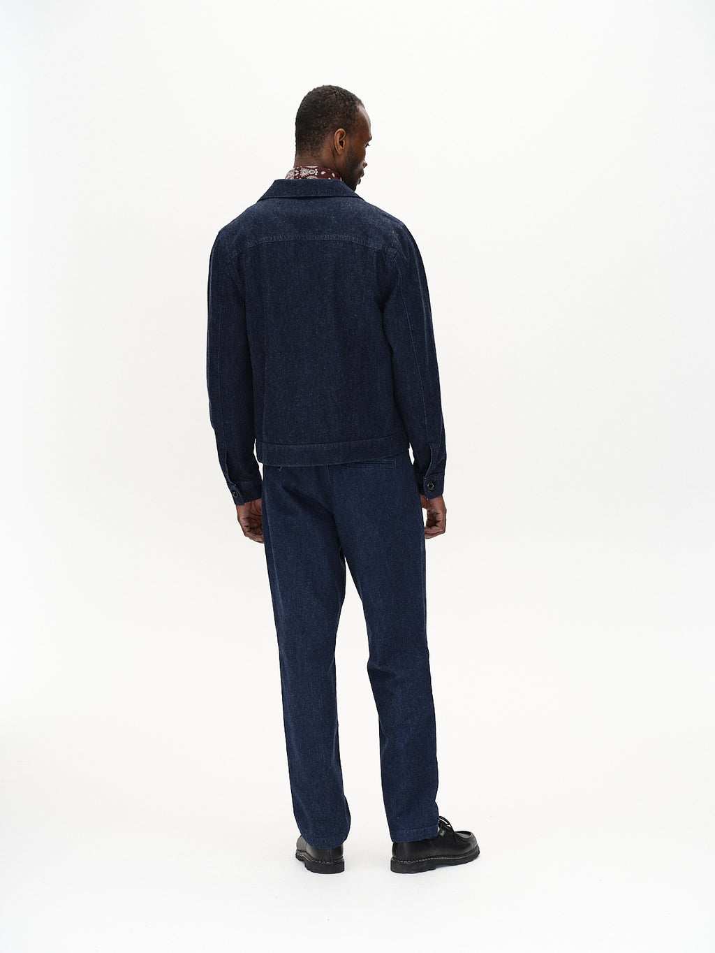 Kyoto Brush - Dark Blue Denim