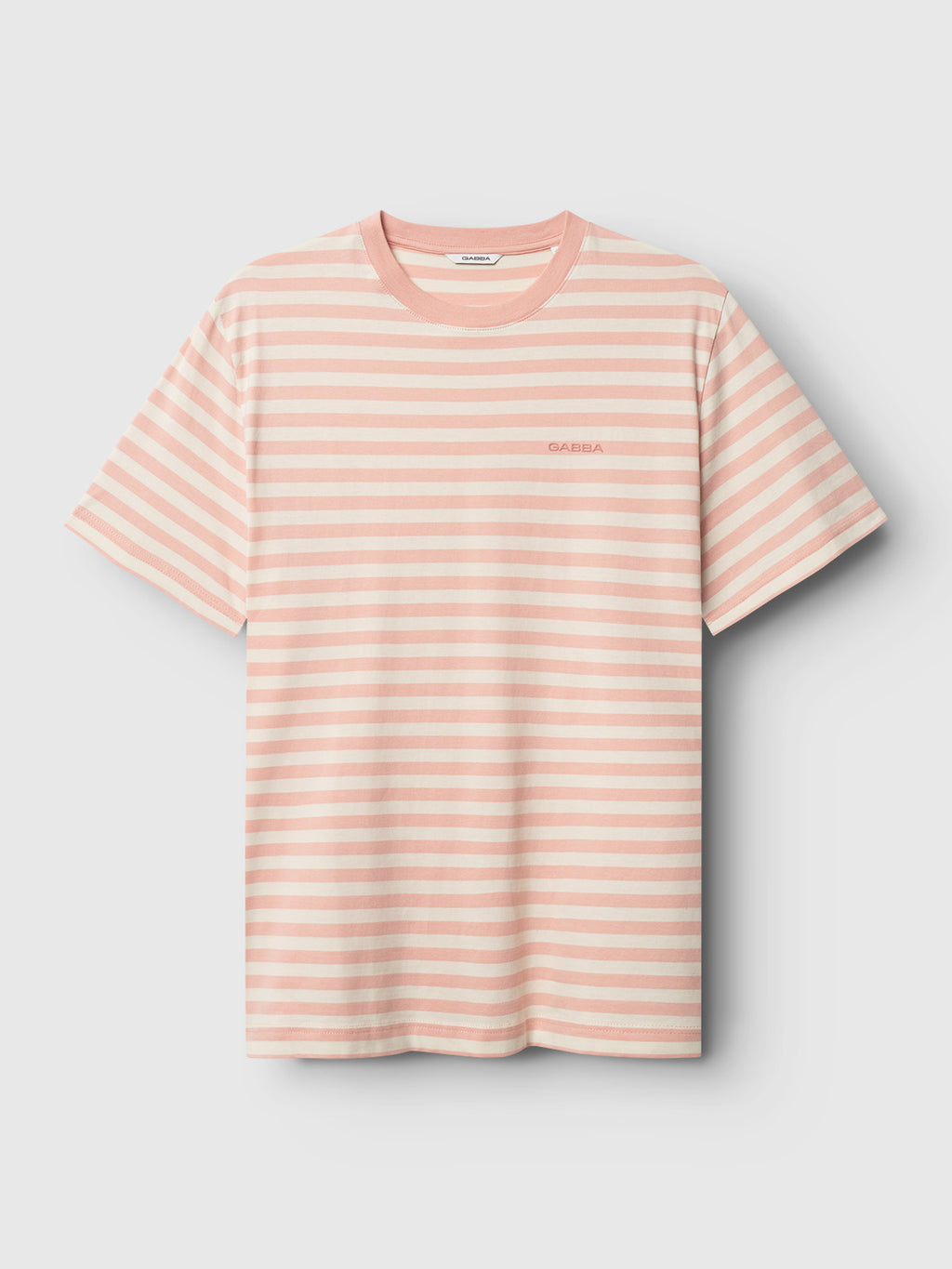 Dune Logo Stripes SS GOTS - Rose Stripes