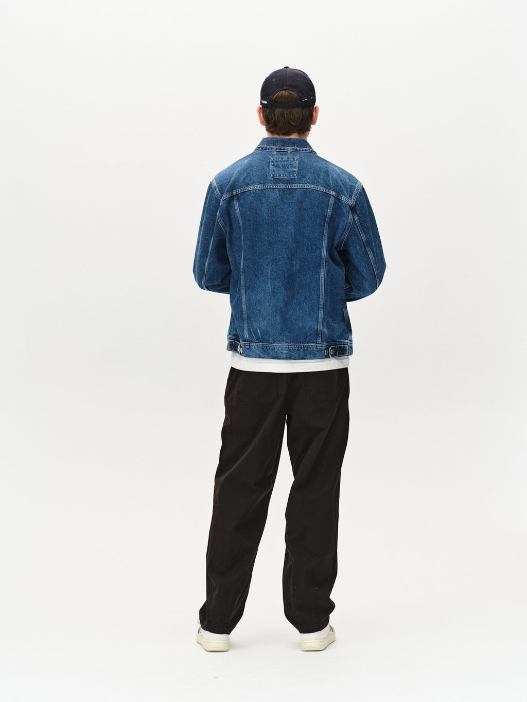 Luca Jacket - Mid Blue Denim