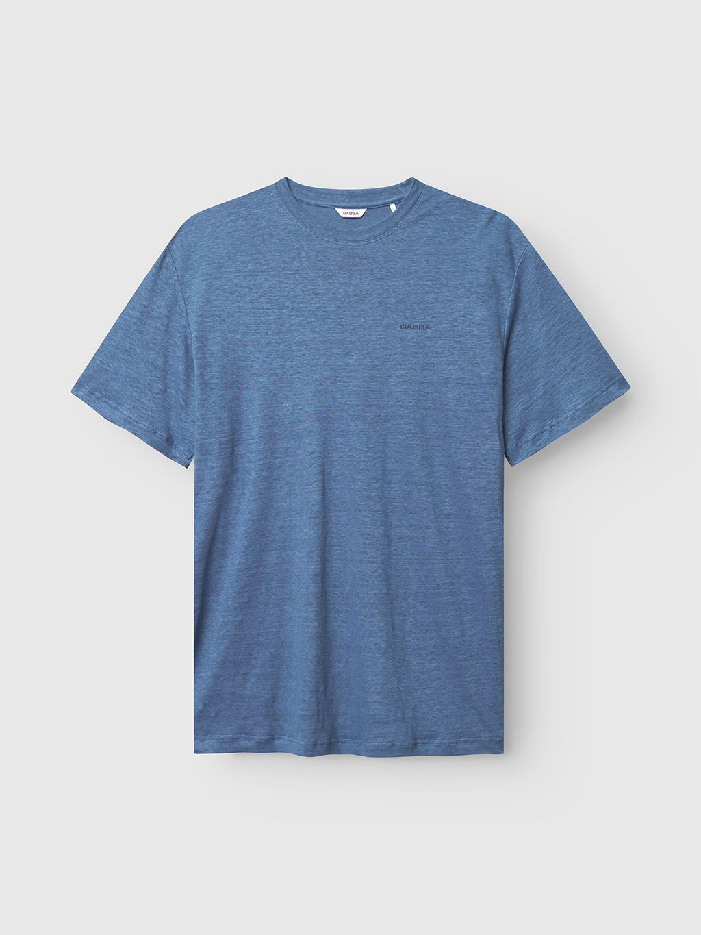 Duke Linen Logo SS - Blue Horizon