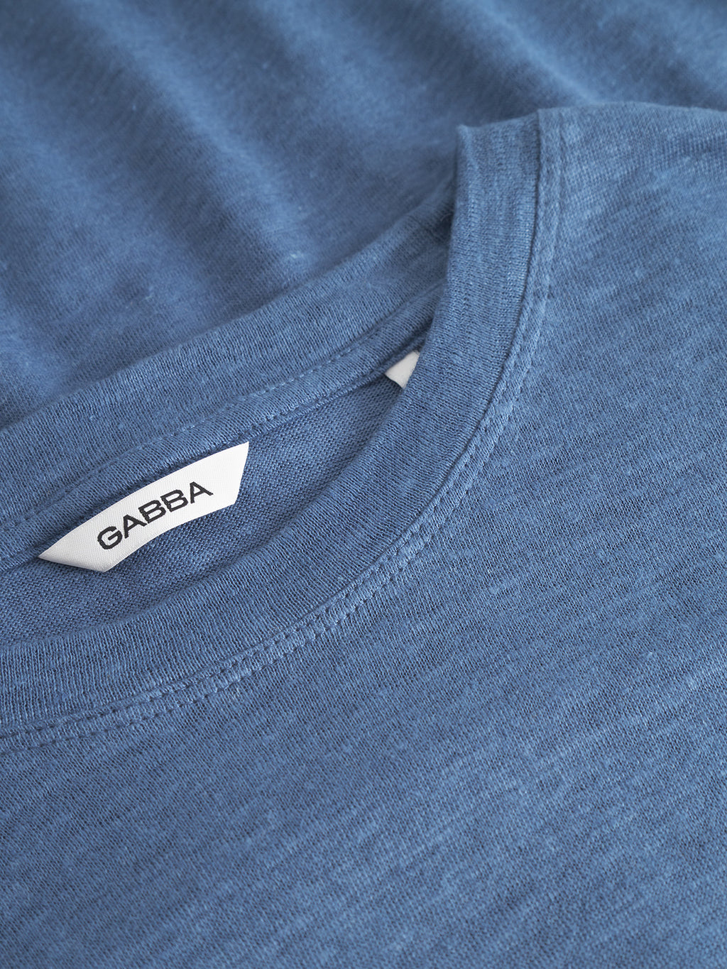 Duke Linen Logo SS - Blue Horizon