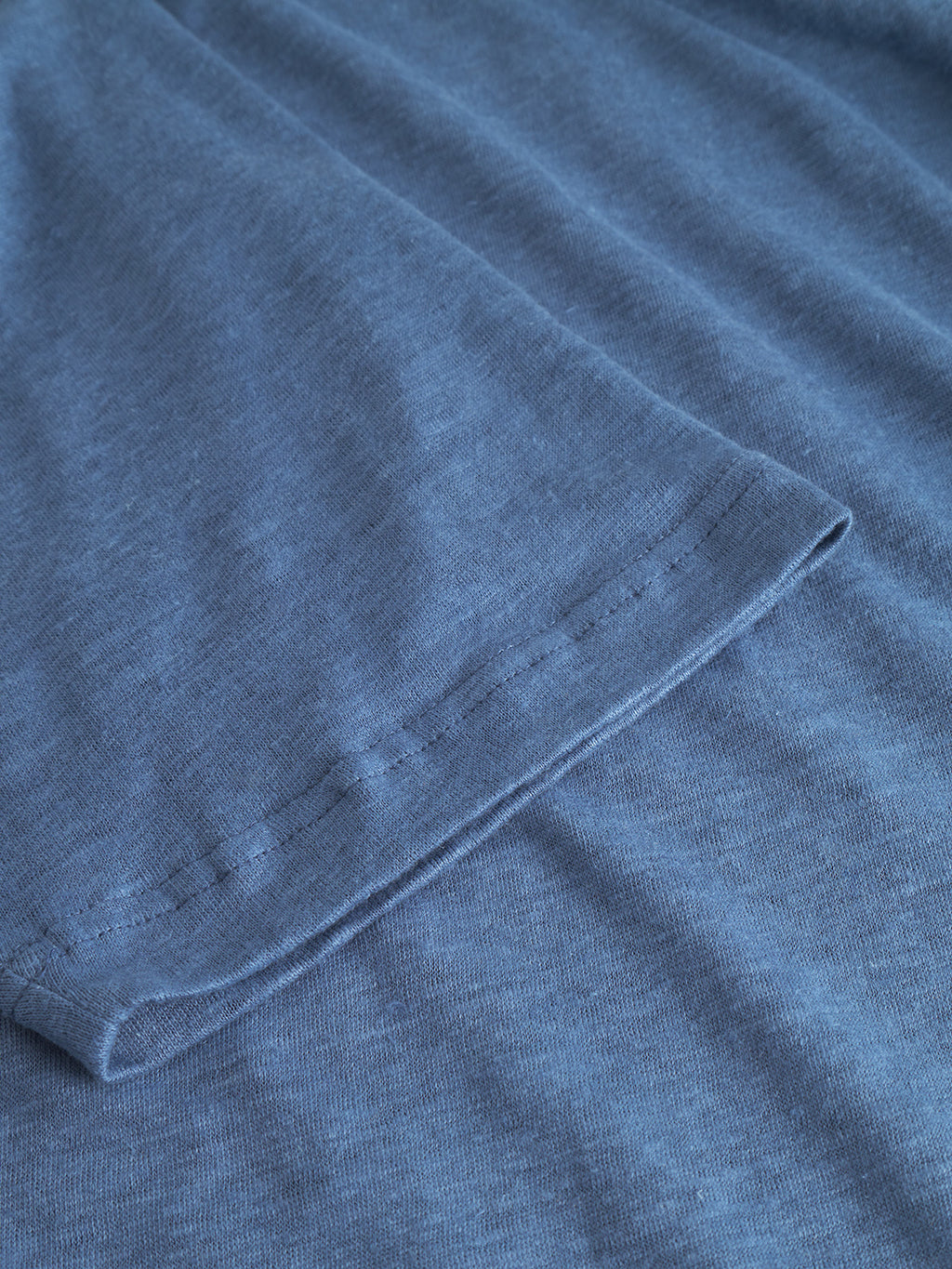 Duke Linen Logo SS - Blue Horizon