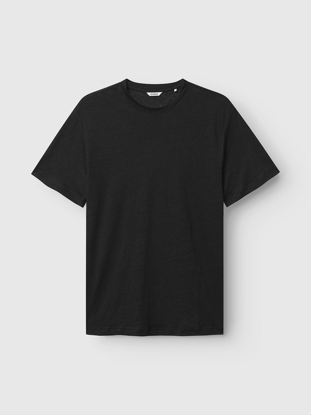 Duke Linen Logo SS - Black