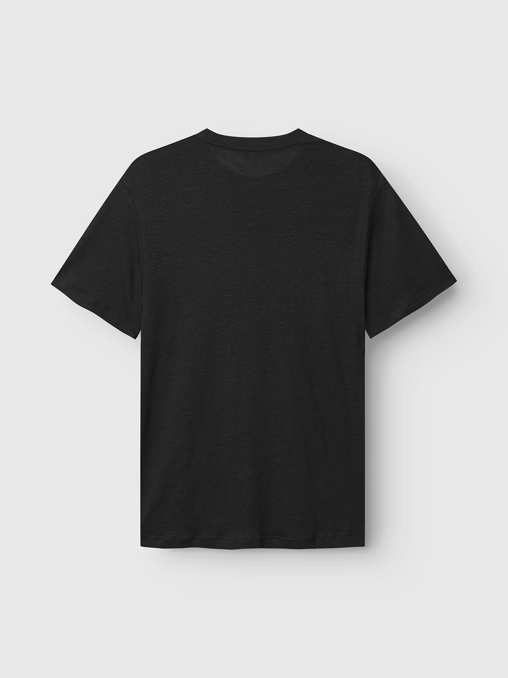 Duke Linen Logo SS - Black