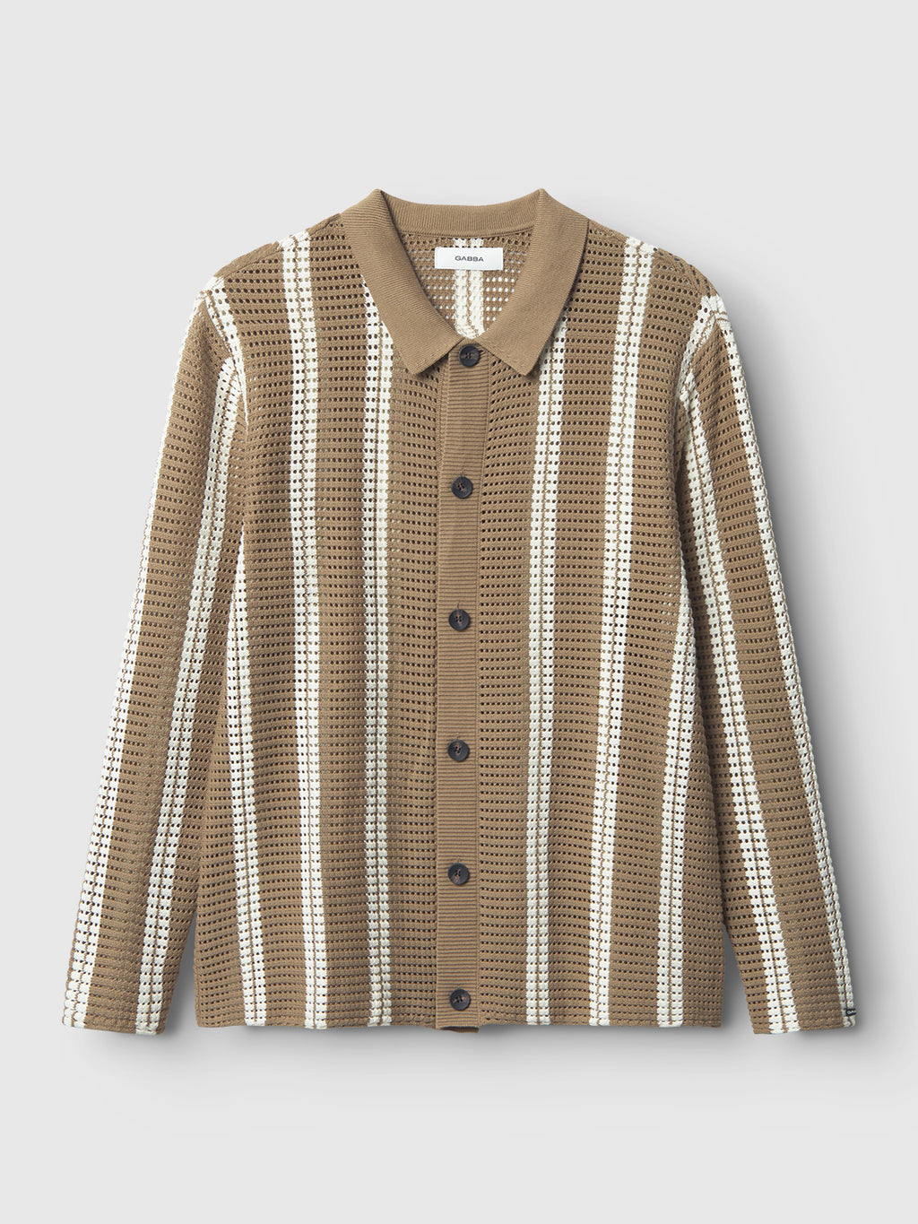 Dezz Stripes LS - Brown Stripe