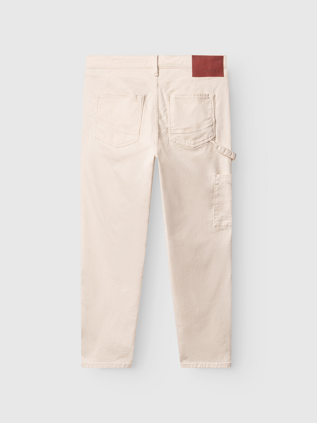 パンツ 50s rayon gaba slacks trousers beige Max Luis Work2 - Ecru – Gabba