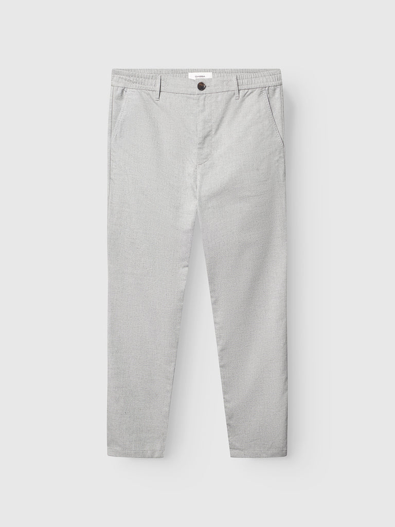 Monza Button Carre - Lt. Grey – Gabba