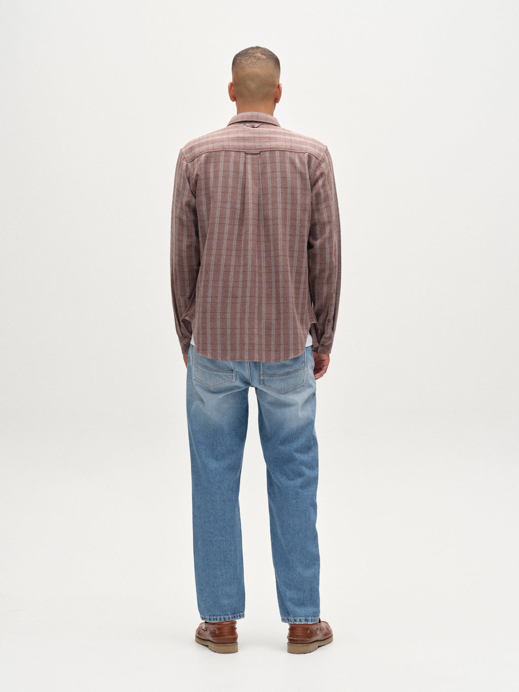 Sven Reg Herri LS - Brown Rust