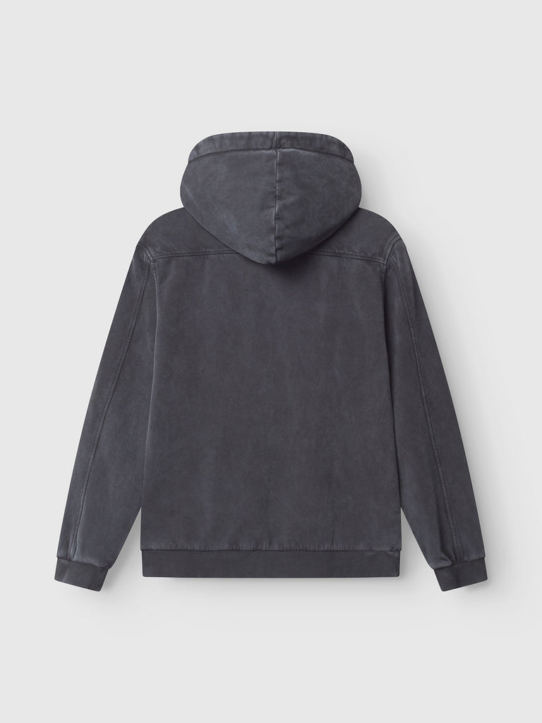 トップス GUBIN Vintage washed cable hooded zip-up GUBIN Vintage washed cable hooded zip-up Sweatshirts - See our