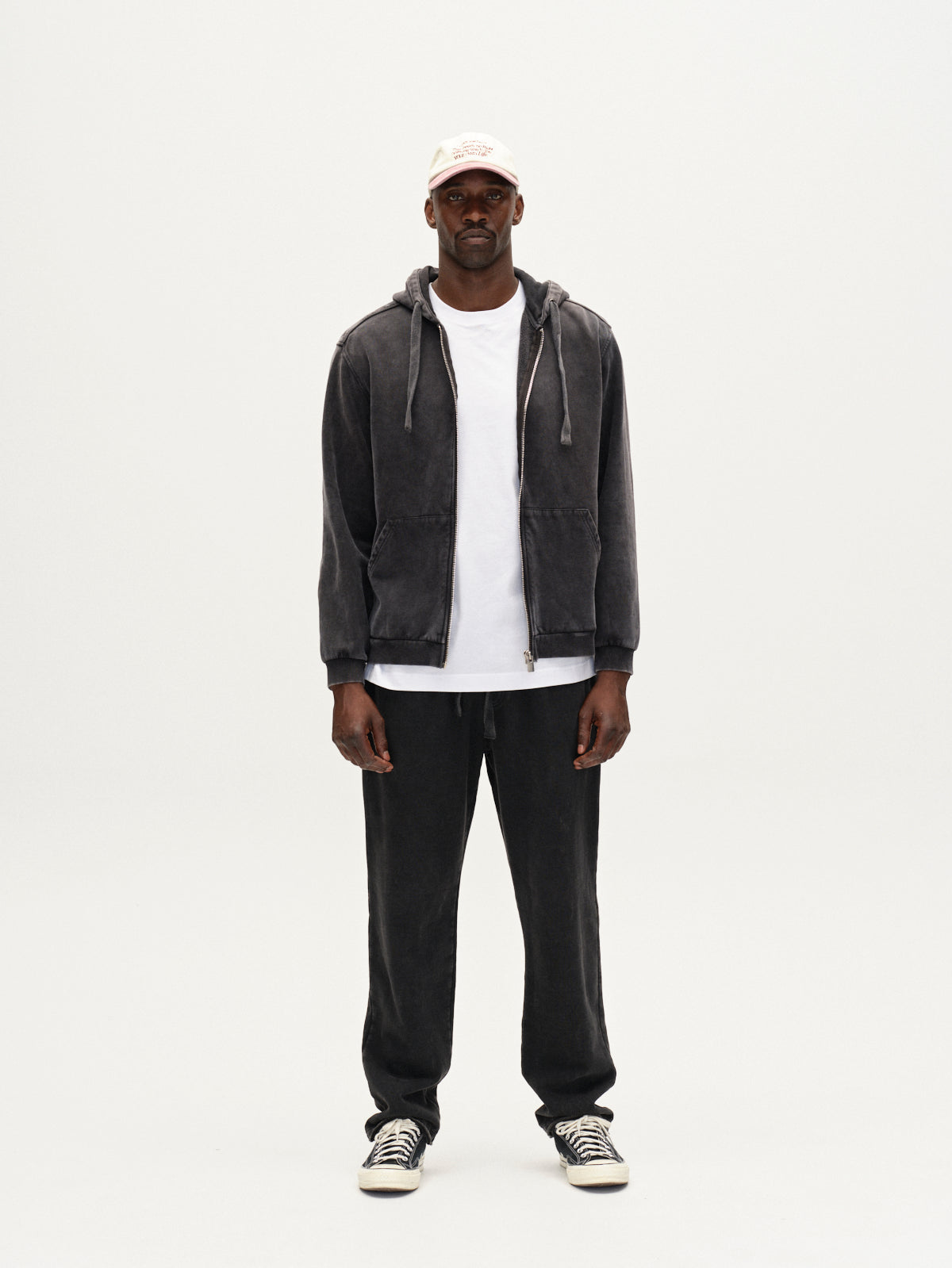 gajess Clay Zip Up Hoodie 黒　完売 Clay Zip Up Hoodie | Gajess