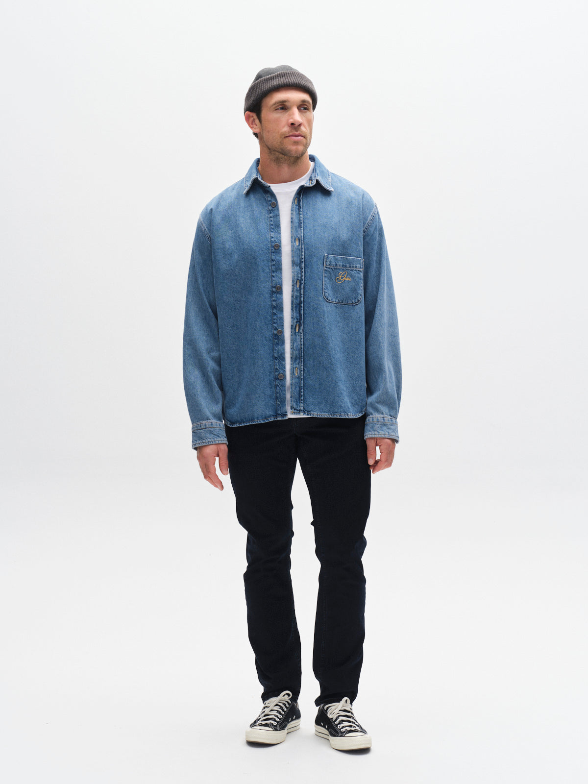 その他 SALSATION TOPS blue denim GABjones BlueBlack - Blue Black Denim – Gabba
