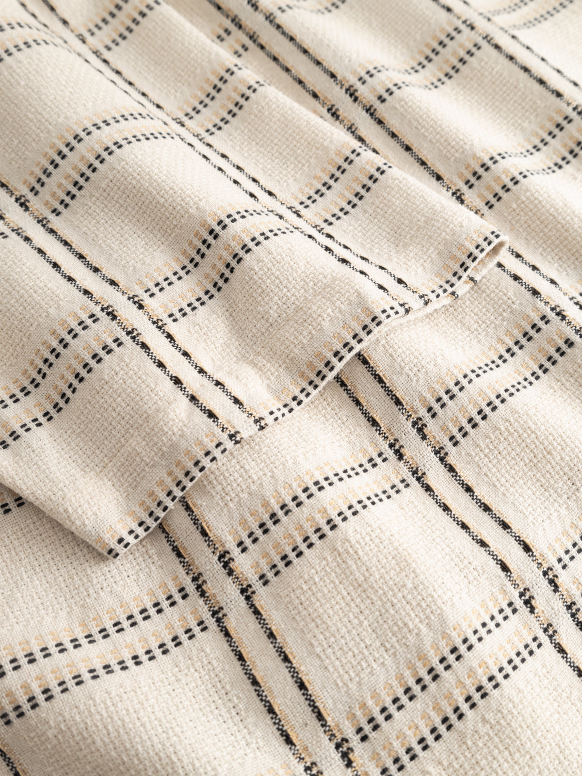GABsven Reg Resort Wire SS Shirt - Beige Check – Gabba
