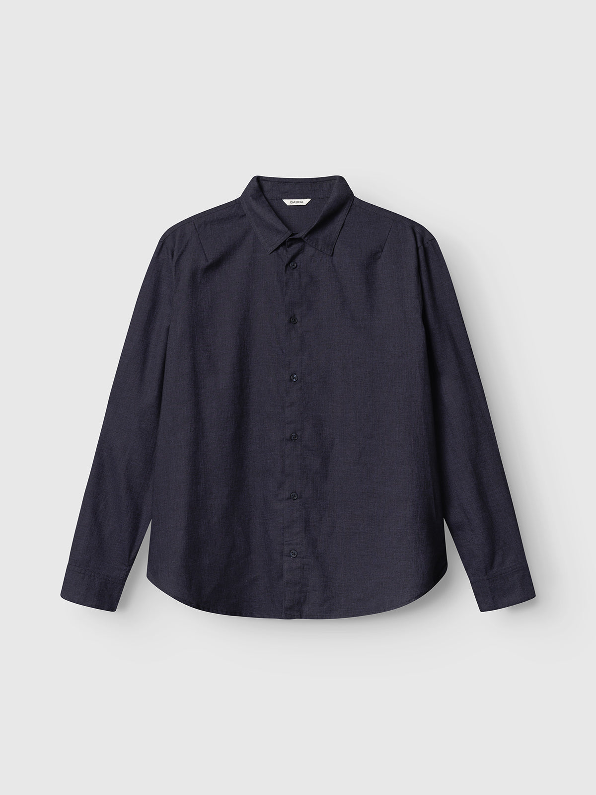 GABsven Reg Lins LS Shirt - Navy – Gabba