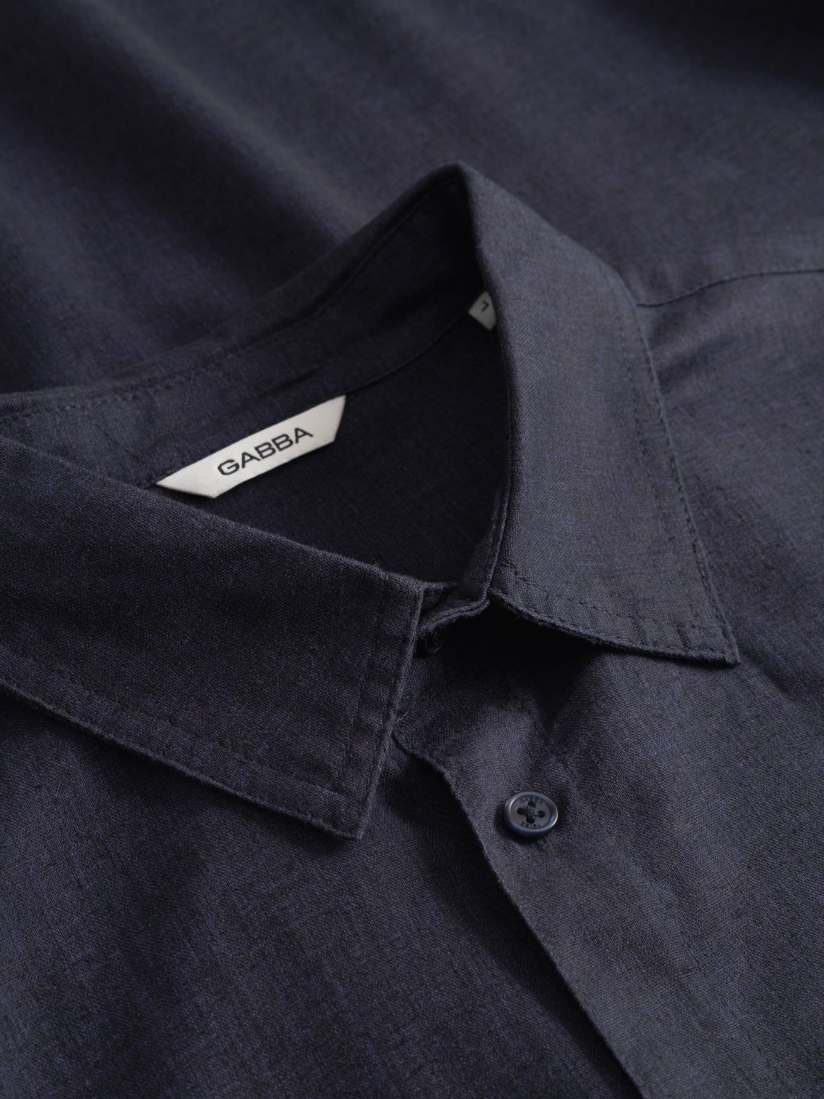 GABsven Reg Lins LS Shirt - Navy – Gabba