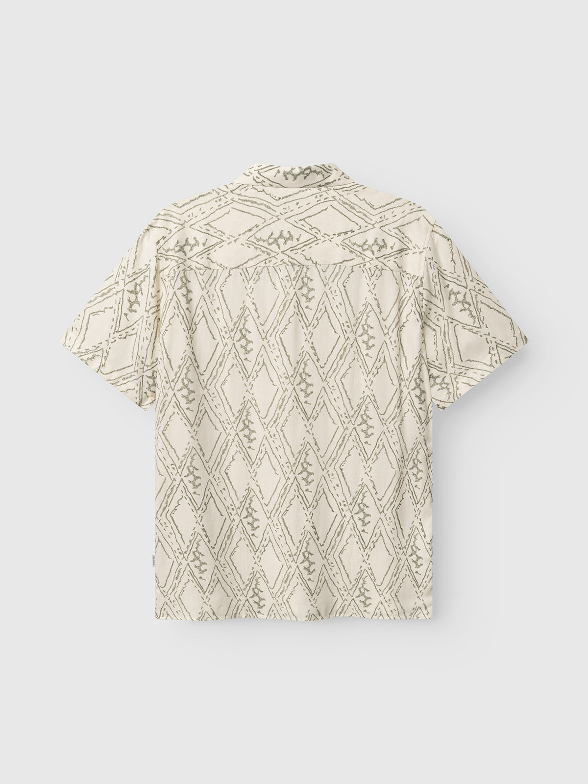 Sand-Knit バーガンディ ショートスリーブシャツ 44 GABsven Reg Zag SS Shirt - Multi Pattern – Gabba
