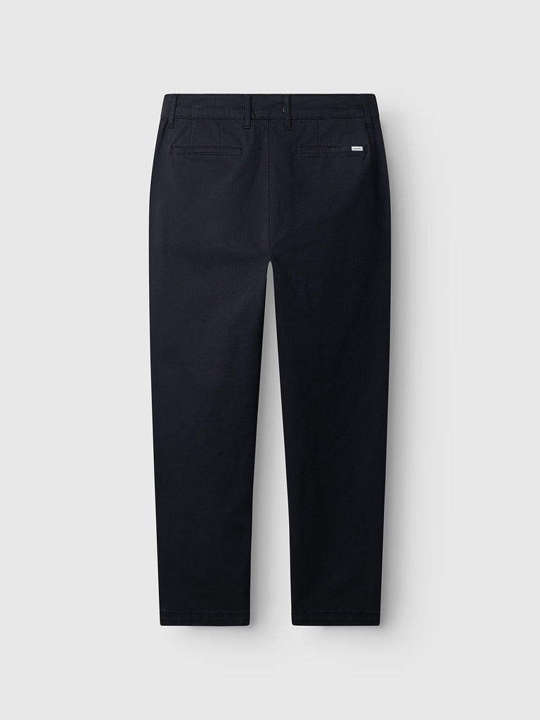 GABjoe Nopleats Dale Pant - Blue Black – Gabba