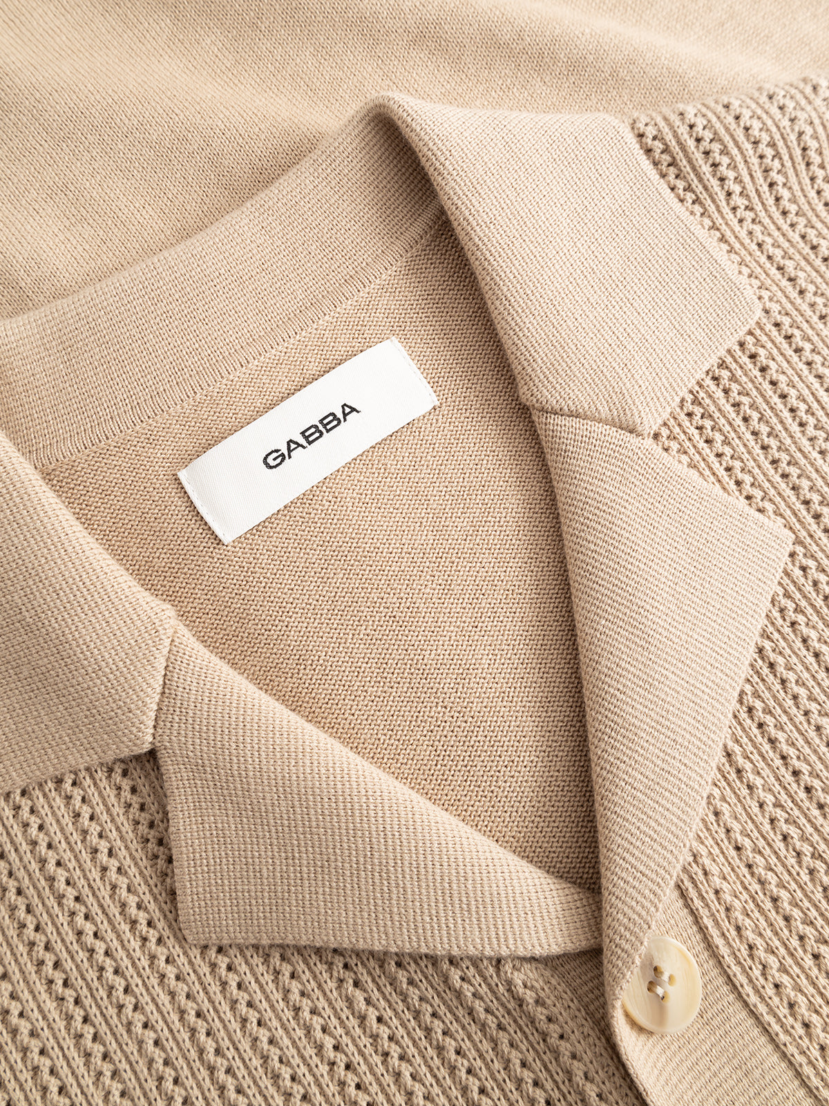GABgeno Resort Bride SS Knit - Sand – Gabba