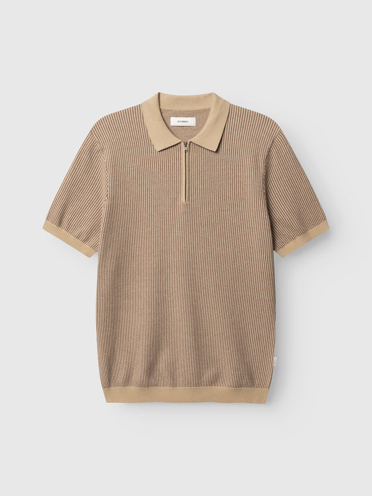 GABoswald Retro SS Knit - Walnut – Gabba