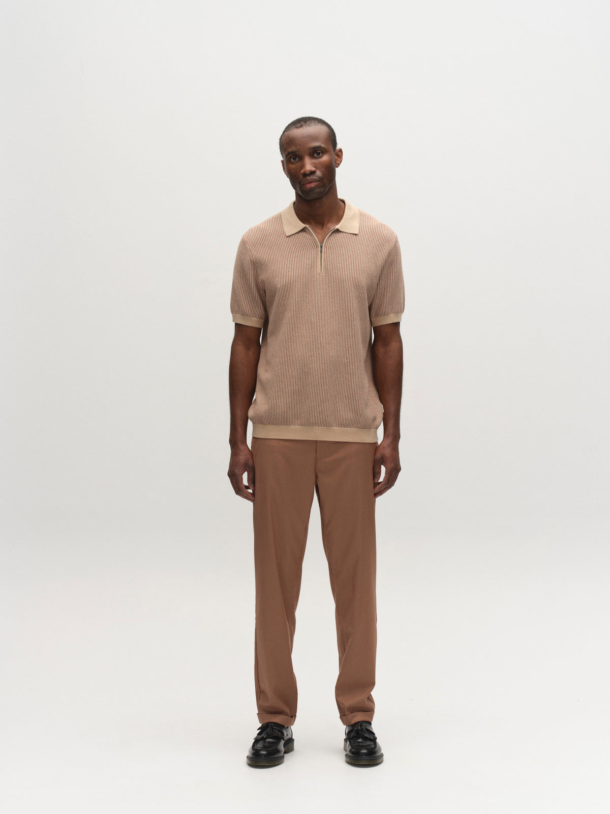 GABjoe Turnup Fin Pant - Sand – Gabba