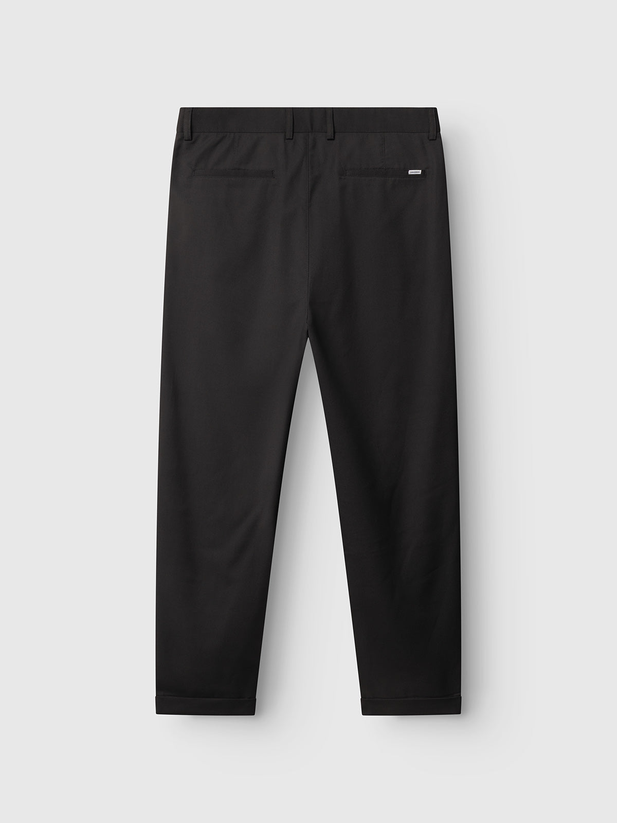 GABjoe Turnup Fin Pant - Black – Gabba