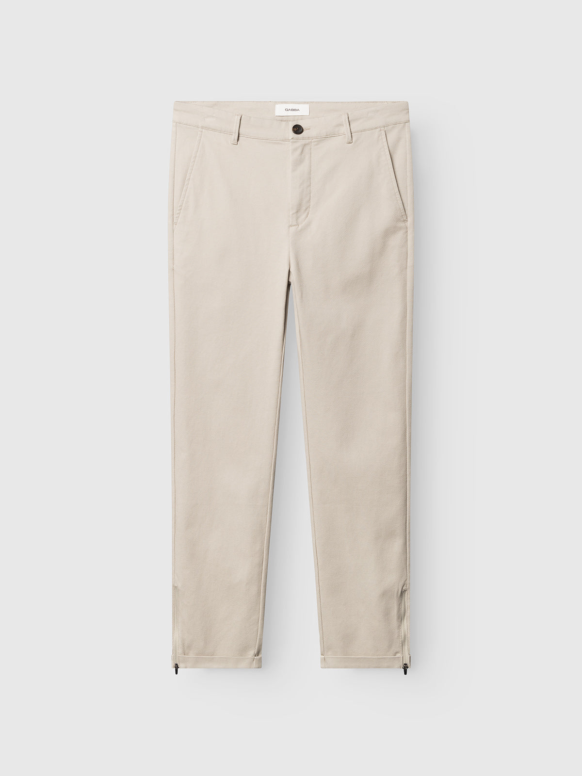 GABpaul L.C. Zip Crop Doby Pant - Lt. Sand – Gabba