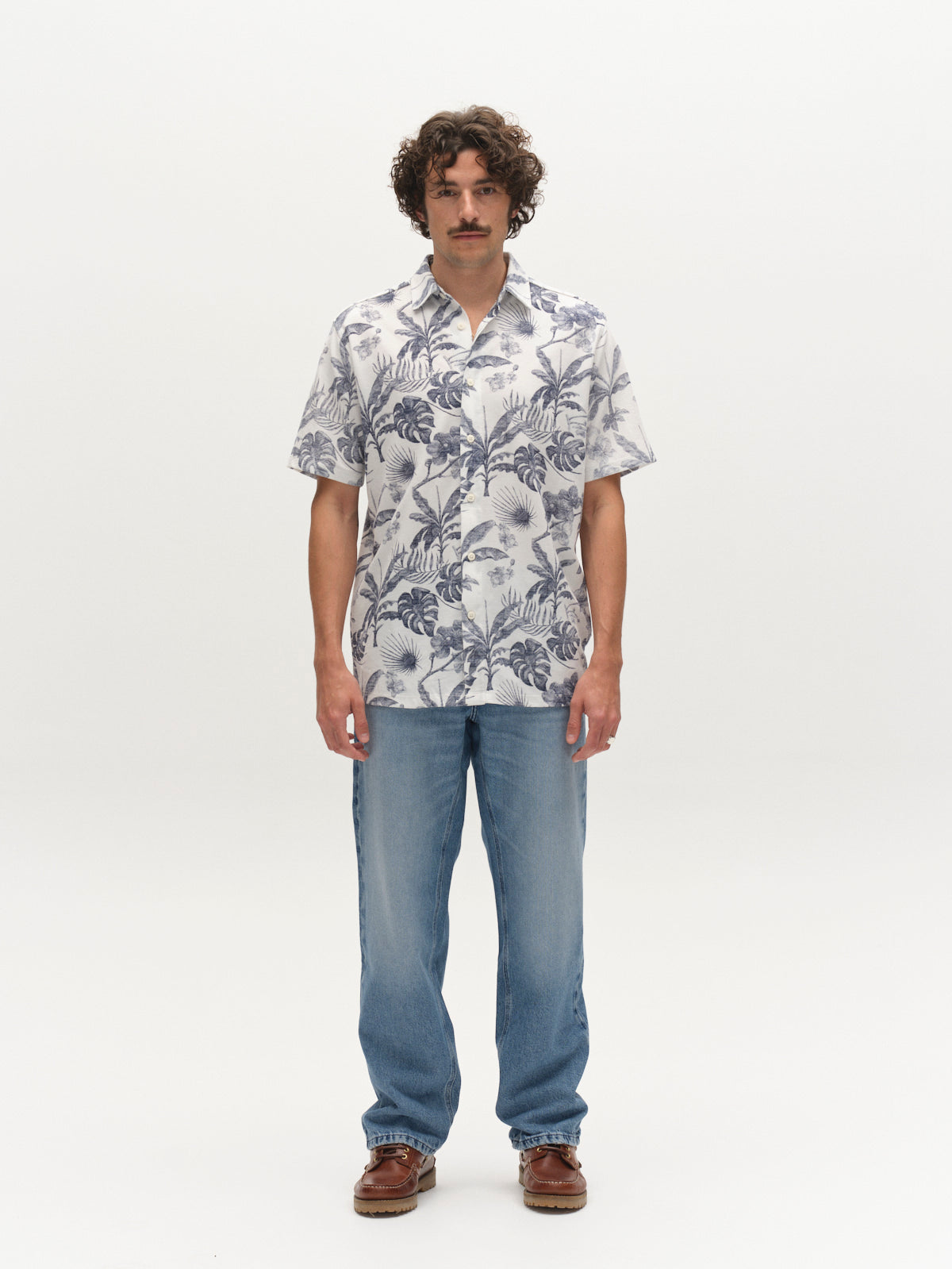 GABsven Reg Leaves SS Shirt - Flower Mix – Gabba