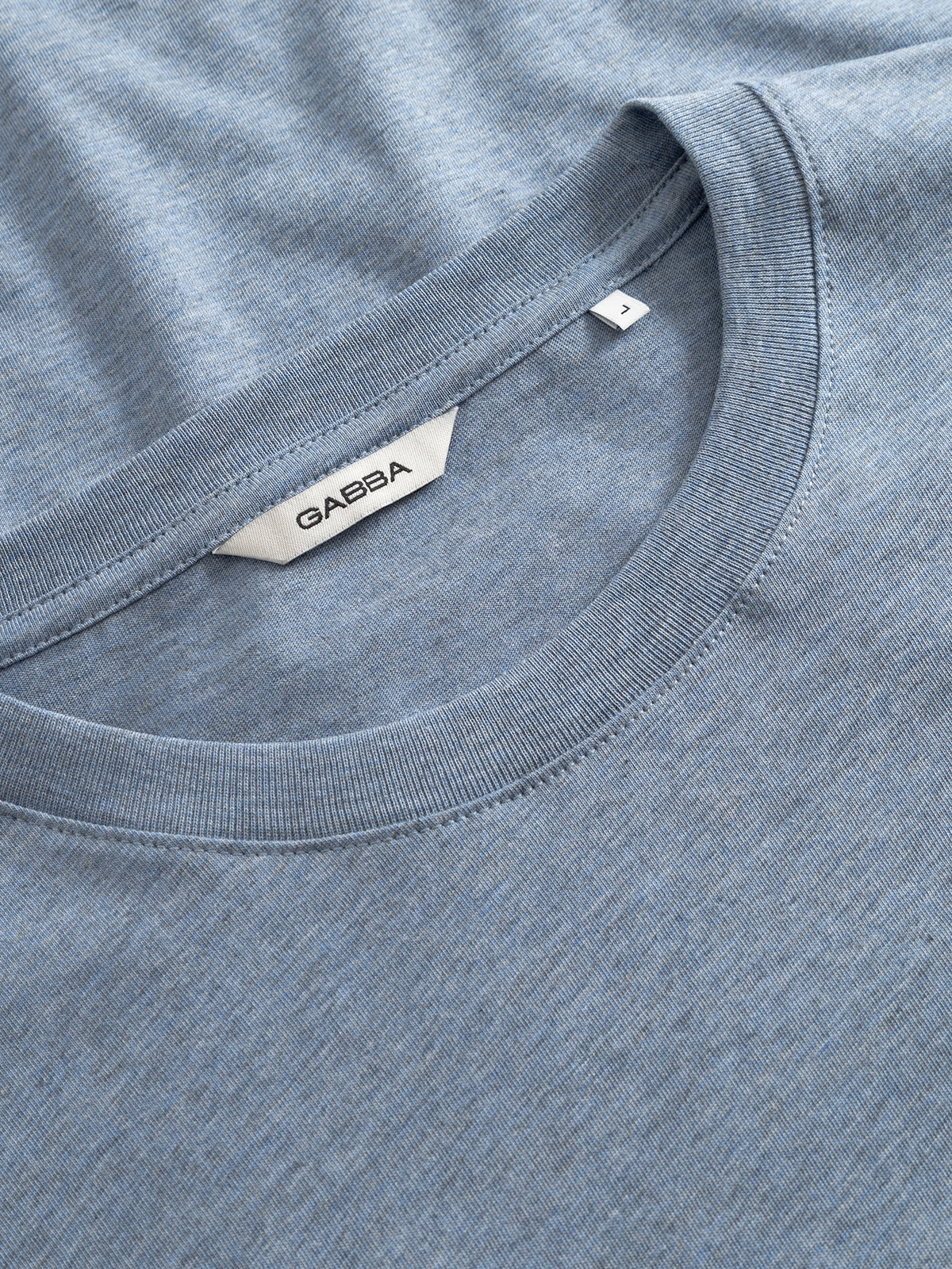 GABdune Melange New SS T-Shirt - Blue Melange – Gabba