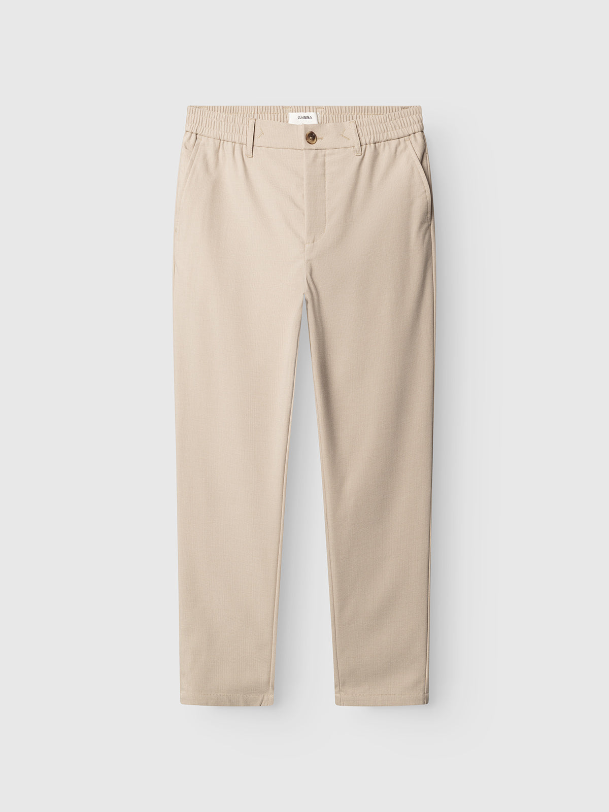 パンツ 50s rayon gaba slacks trousers beige GABmonza Tasca Deme Pant - Birch – Gabba