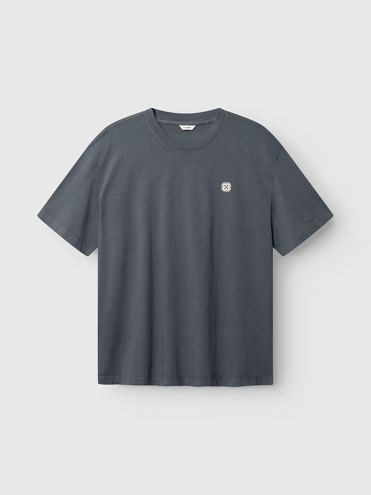 GABlegin Wix Chap Boxy Hour SS T-Shirt - Turbulence Blue – Gabba
