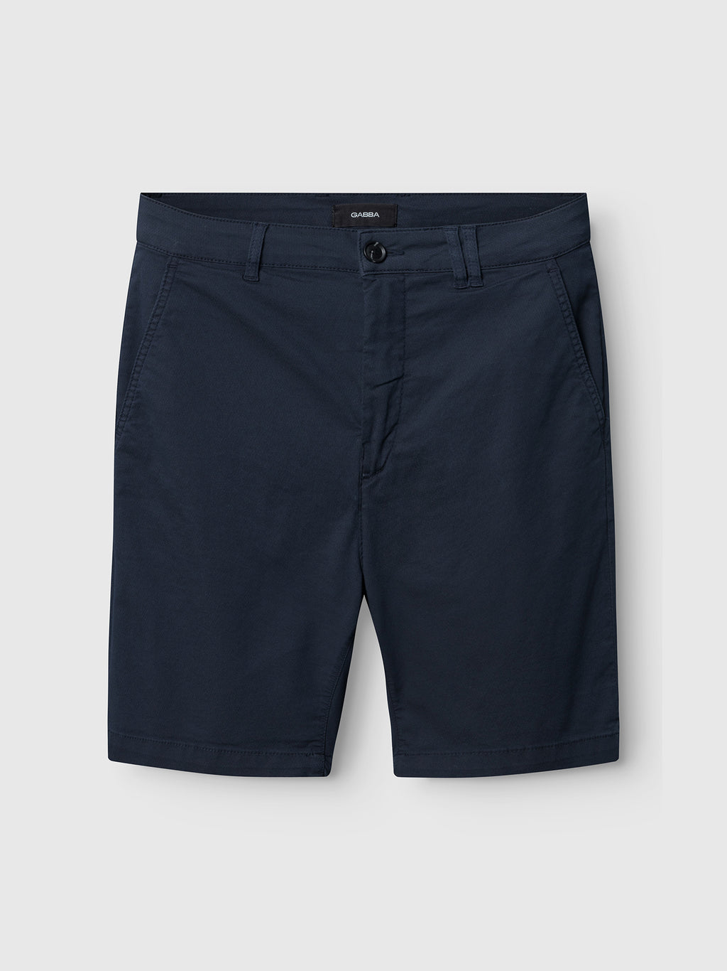 The Gabba GABjet K3280 Dale Shorts in navy feature belt loops, side pockets, and a front button and zipper closure for comfort and versatile style, shown on a plain white background.