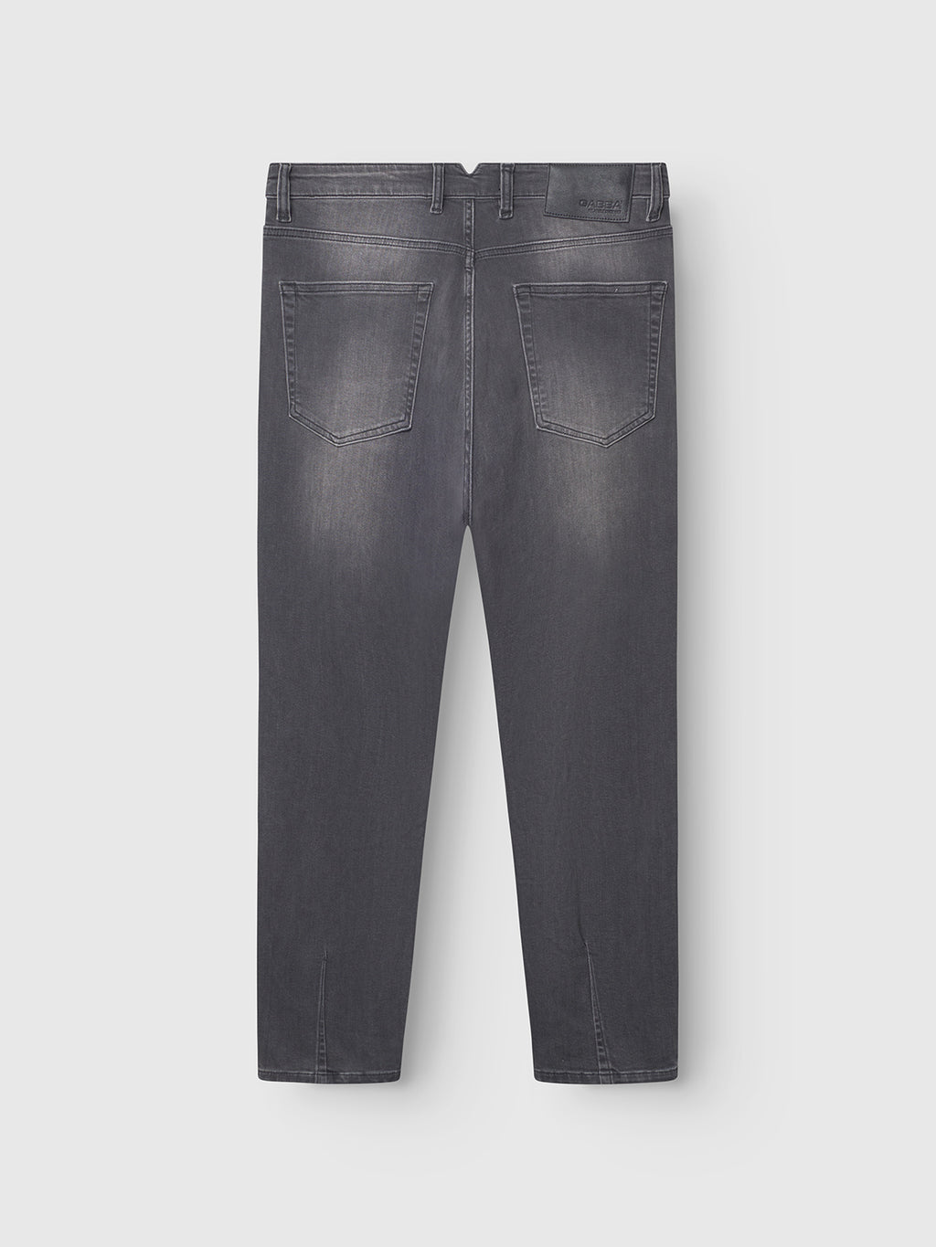 The GABBA GABalex Thor Cropped Jeans in denim wash feature two back pockets, subtle faded details on the seat and legs, and a modern fashion-forward fit with a tight leg opening.