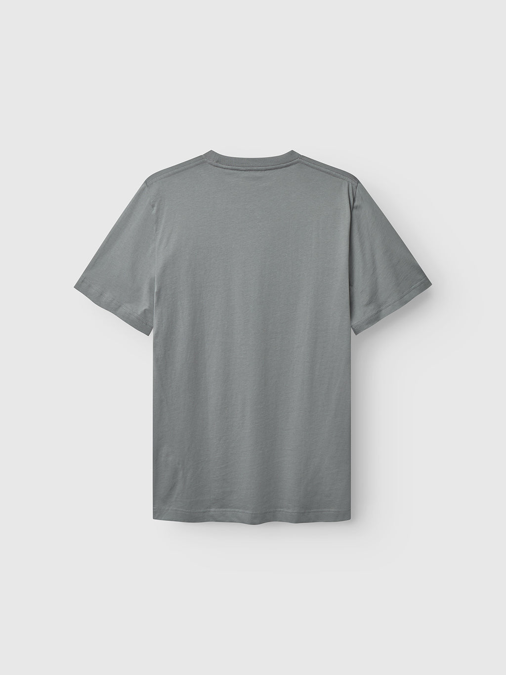 The Gabba GABdune Logo GOTS SS T-Shirt in Dust Sage Green, featuring a classic fit and organic cotton, is displayed flat against a white background with the back view shown.