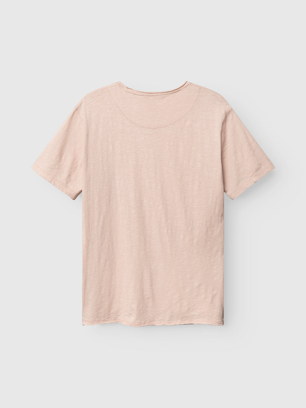The Gabba GABkostant New SS t-shirt in Misty Rose is shown from the back against a white background, featuring a simple, classic short-sleeve design in 100% cotton with no visible logos or patterns.